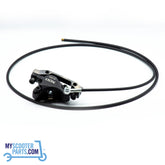 Hydraulic XOD Brake Caliper, right hand rear,2000mm Hose for Electric Scooters & E Bikes